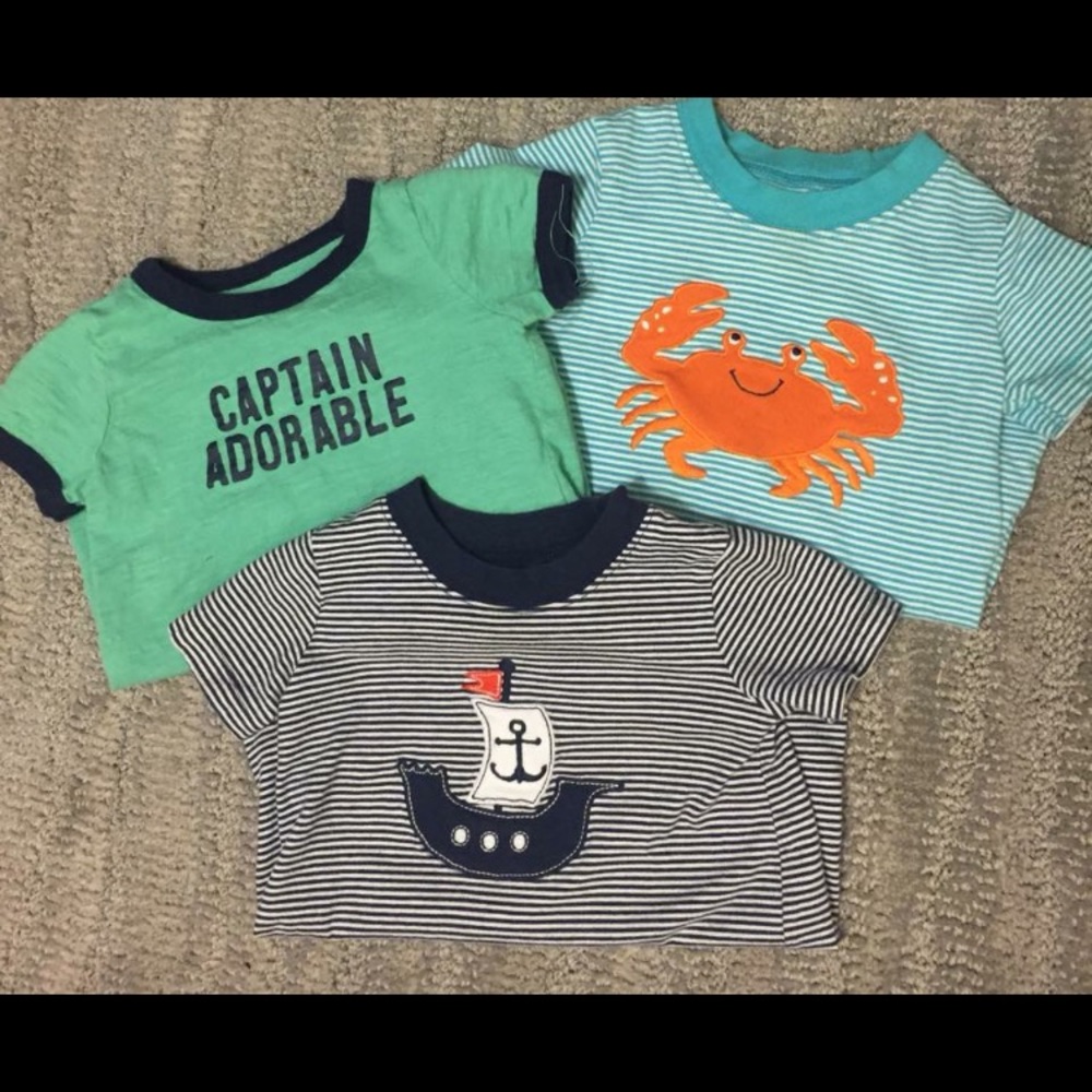 Lot of carters 12m rompers